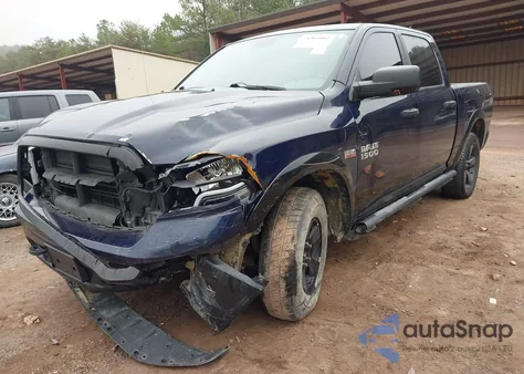 2015 Ram 1500 Outdoorsman z USA, uszkodzony, nr VIN 1C6RR7LT9FS539586